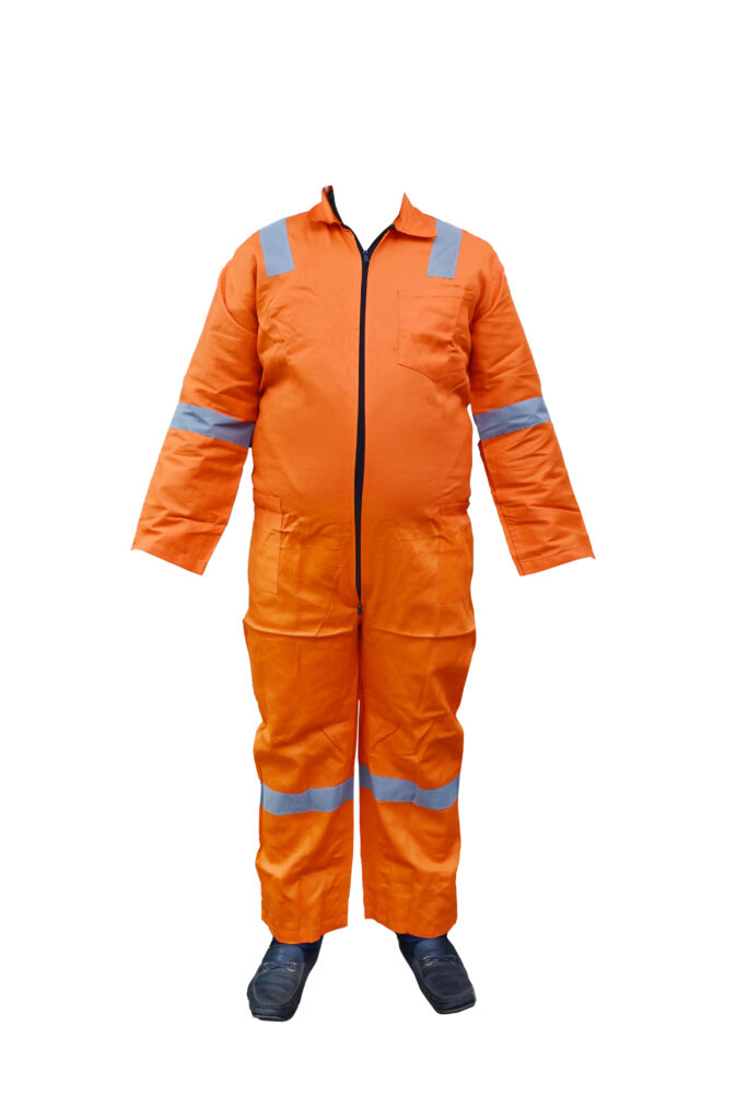 leather & cotton dangri suit blue (copy)