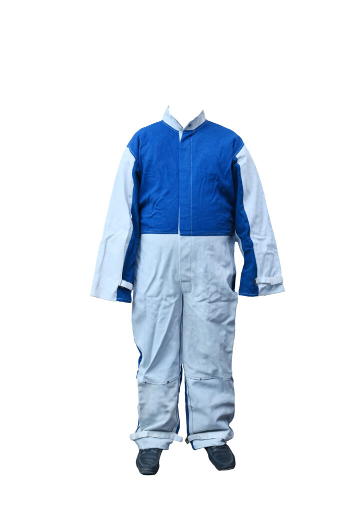 leather & cotton dangri suit orange (copy)