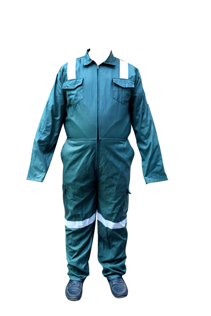 leather & cotton dangri suit white & blue (copy)