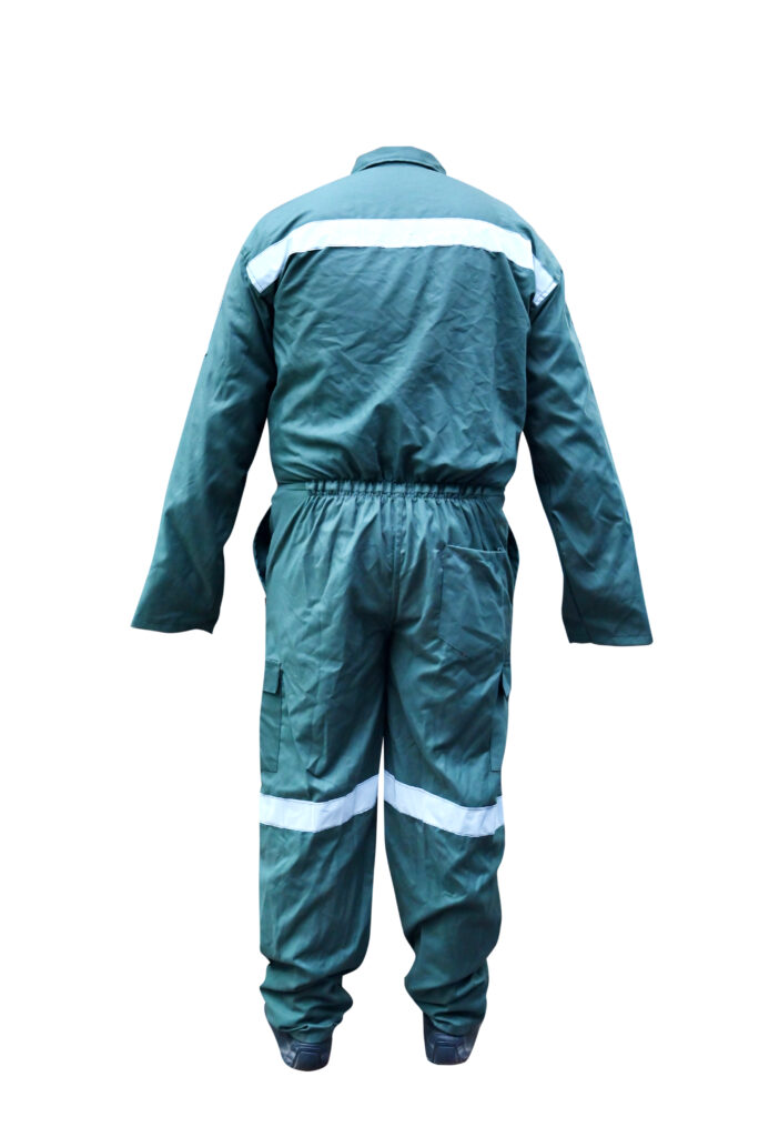 leather & cotton dangri suit white & blue (copy)