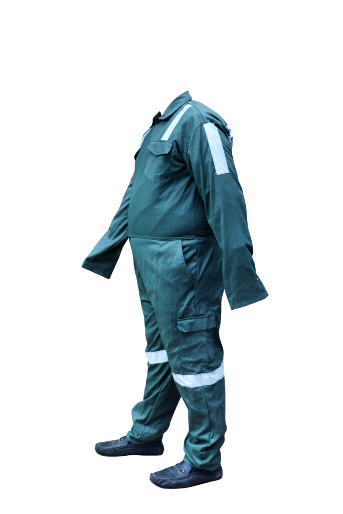 leather & cotton dangri suit white & blue (copy)